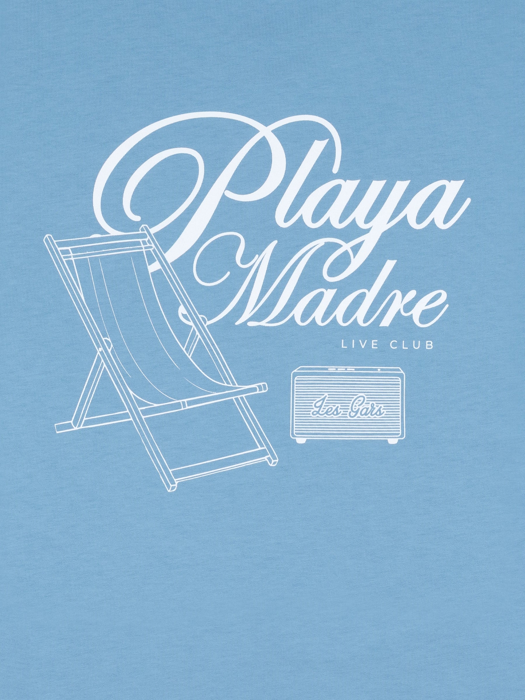 PLAYA MADRE TEE - BABY BLUE
