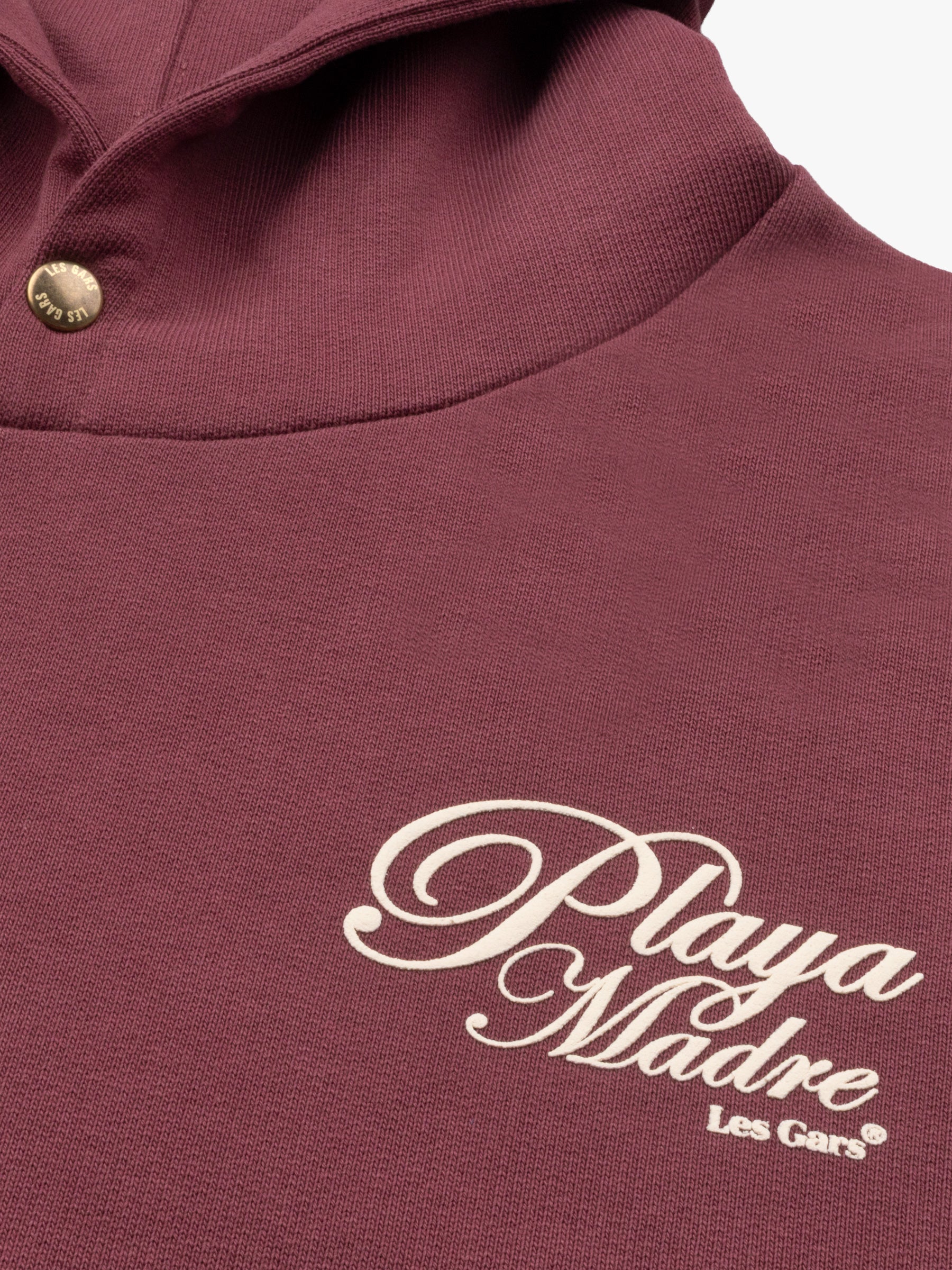 PLAYA MADRE HOODIE - BURGUNDY