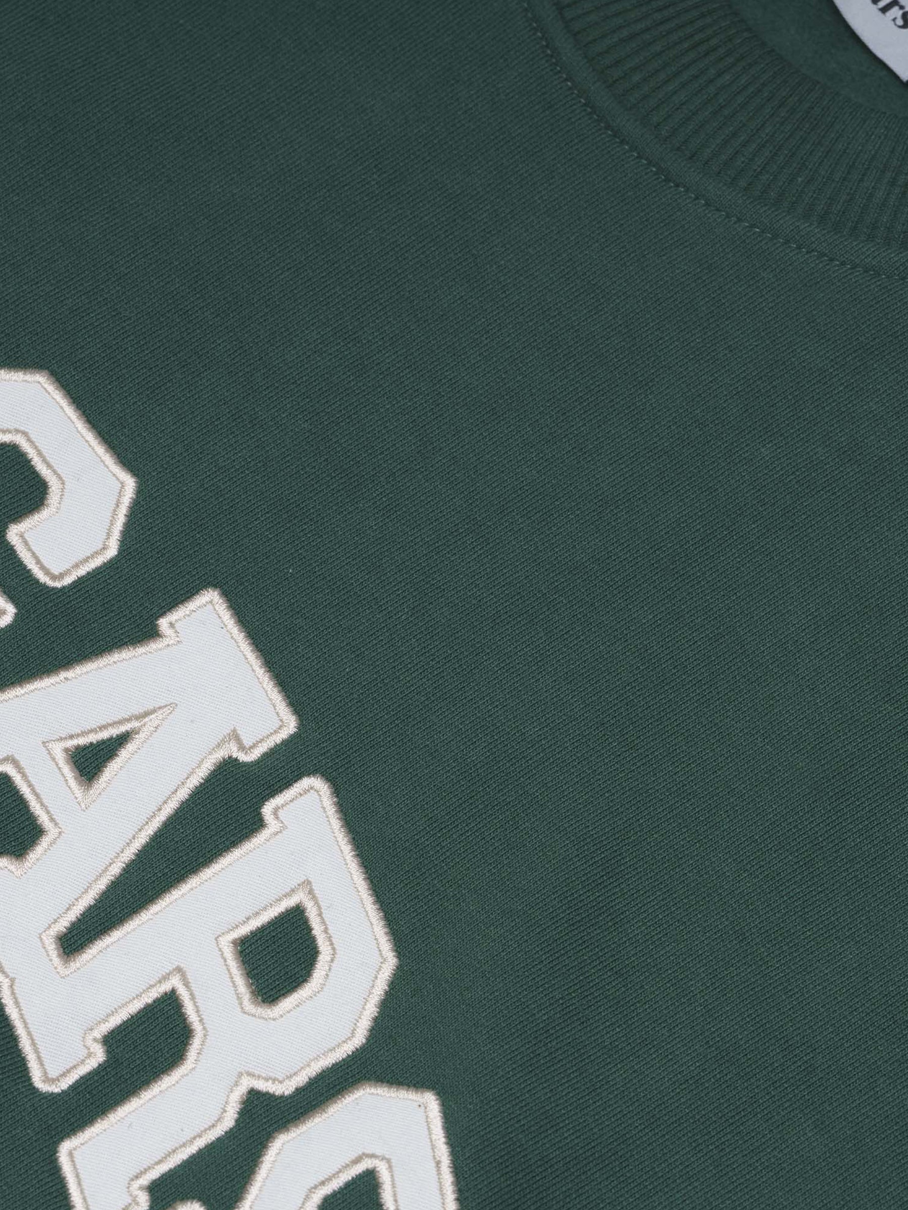 VARSITY CREWNECK - DARK GREEN