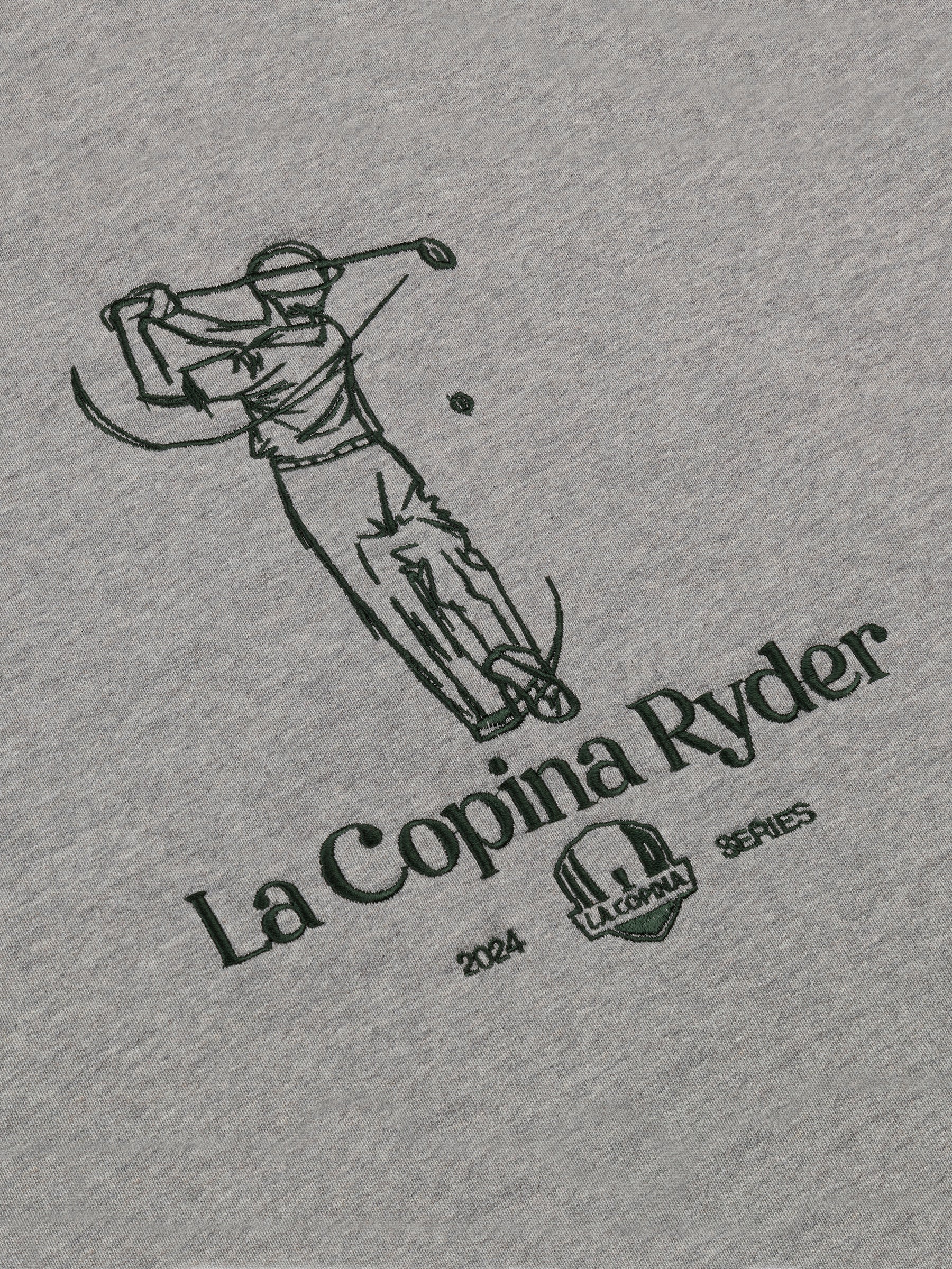 LA COPINA RYDER CREWNECK - GREEN