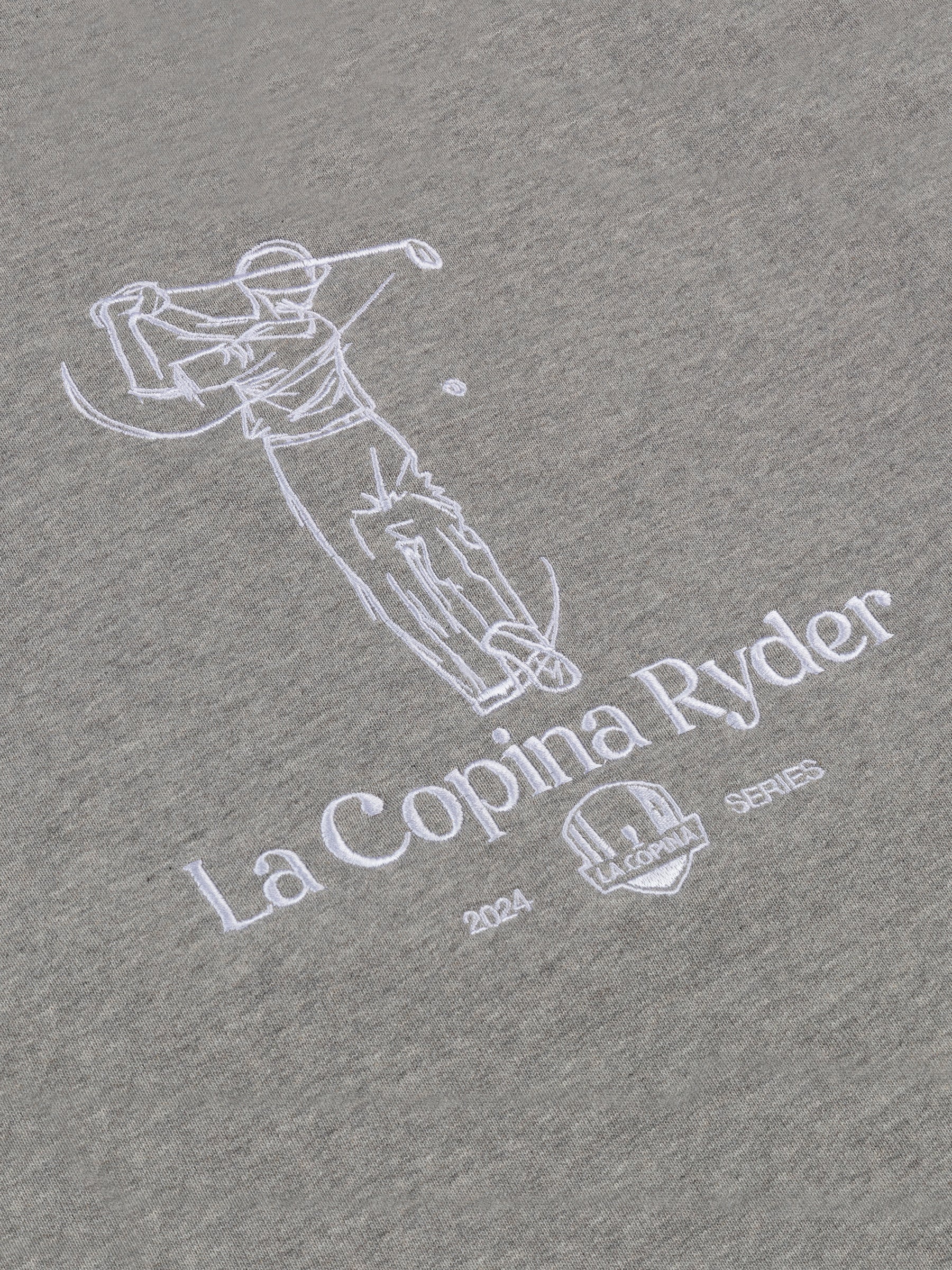 LA COPINA RYDER CREWNECK - WHITE