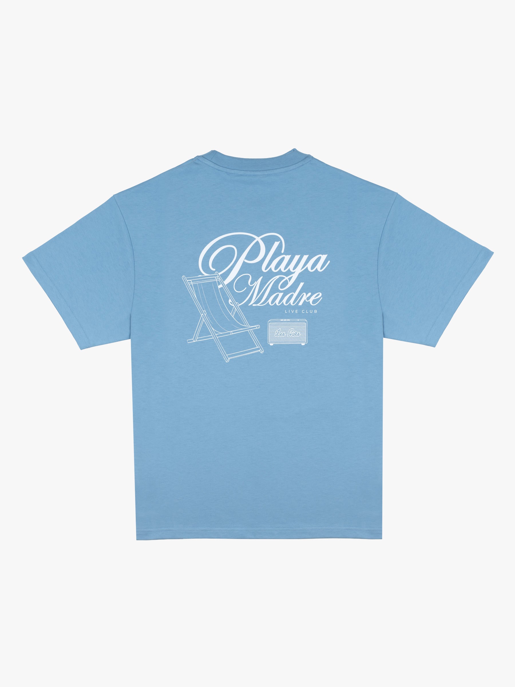 PLAYA MADRE TEE - BABY BLUE