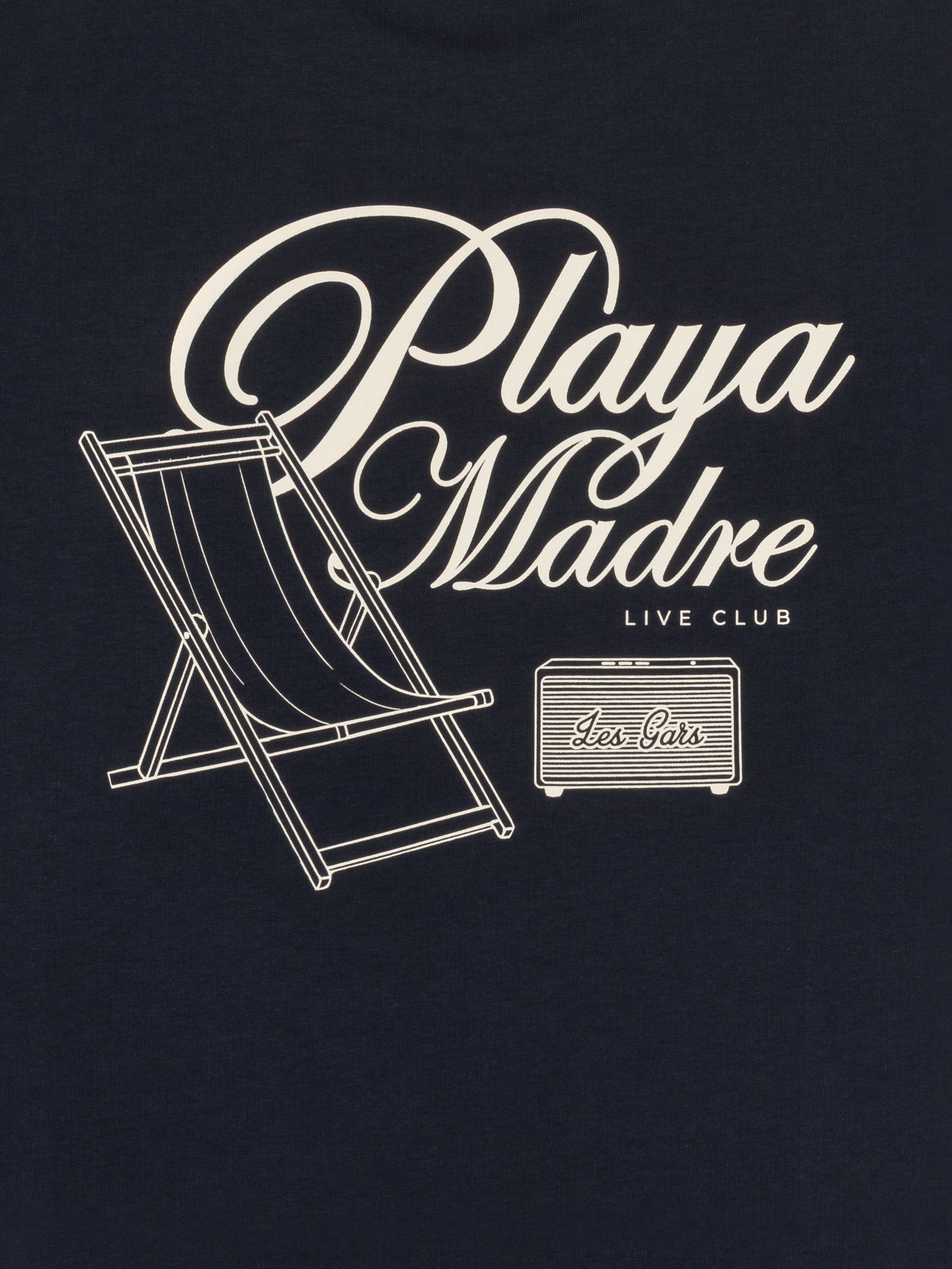 PLAYA MADRE TEE - DARK BLUE