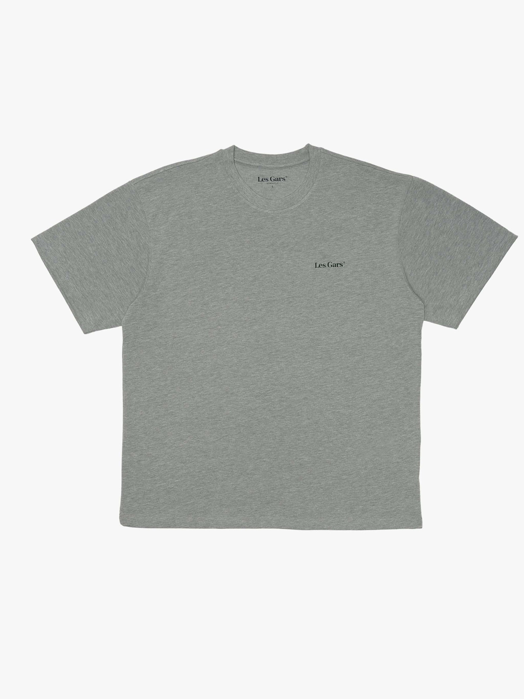 PANORAMA TEE - JASPED GREY