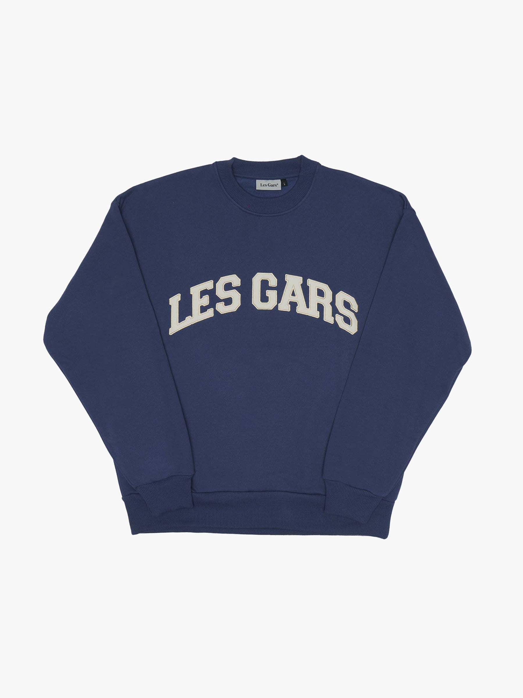 VARSITY CREWNECK - NAVY BLUE