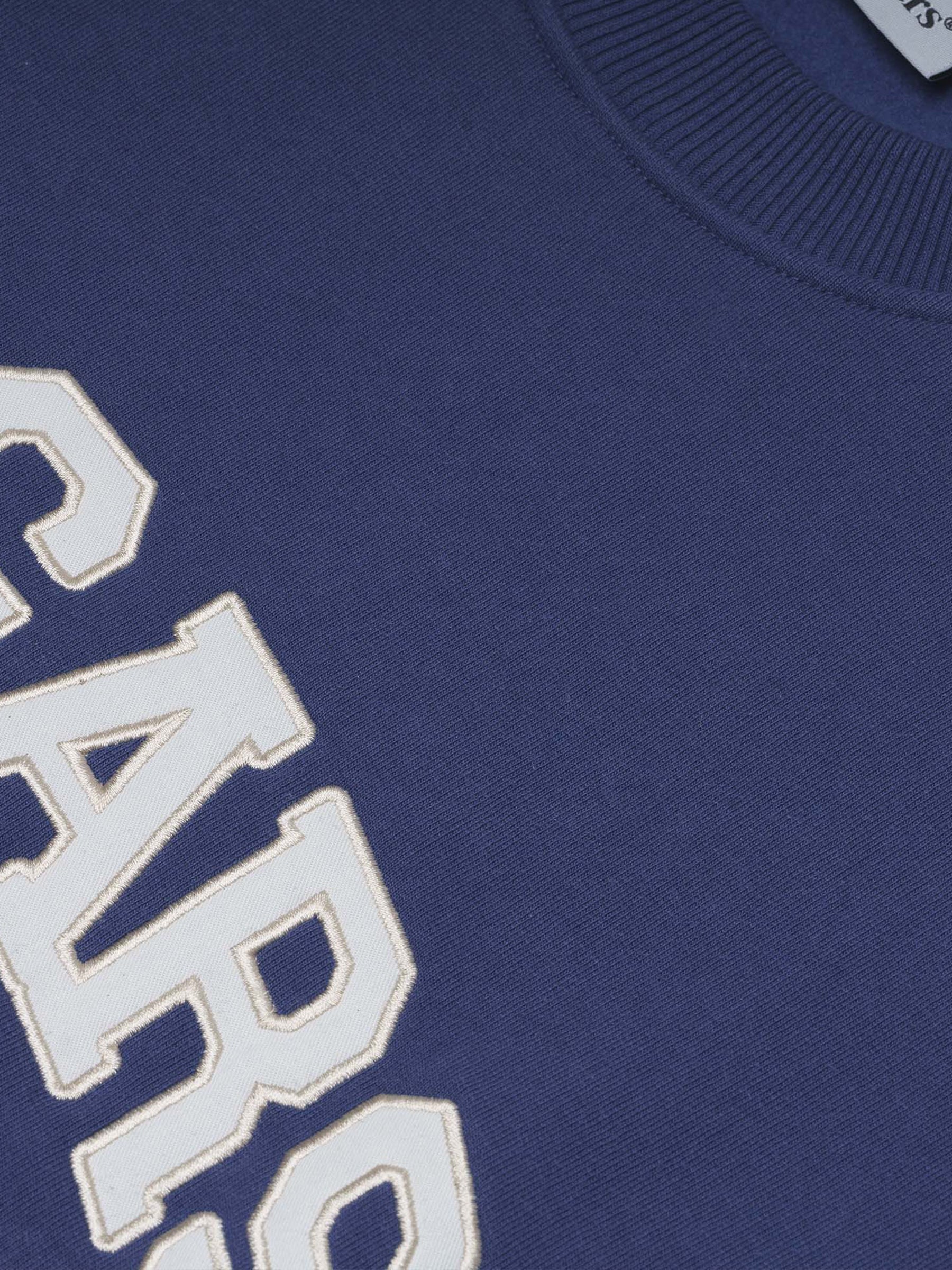 VARSITY CREWNECK - NAVY BLUE